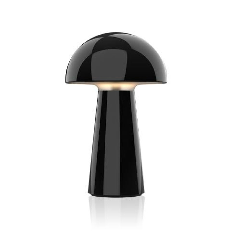 ΠΟΡΤΑΤΙΦ MUSHROOM ΜΑΥΡΟ 3000K DIM ΕΠΑΝΑΦΟΡΤΙΖΟΜΕΝΟ