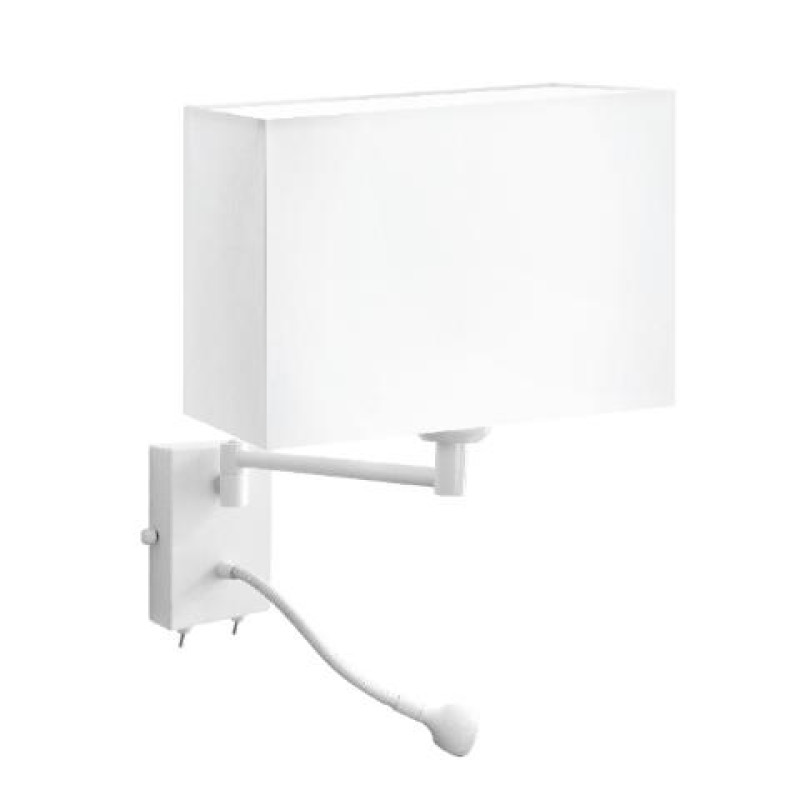 ΑΠΛΙΚΑ ΜΕ ΜΠΡΑΤΣΟ & LED 1W 3000k ΛΕΥΚΟ E27 (ΧΩΡΙΣ ΚΑΠΕΛΟ)