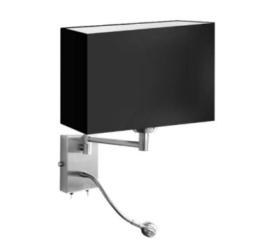 ΑΠΛΙΚΑ ΜΕ ΜΠΡΑΤΣΟ & LED 1W 3000k SATIN E27 (ΧΩΡΙΣ ΚΑΠΕΛΟ)