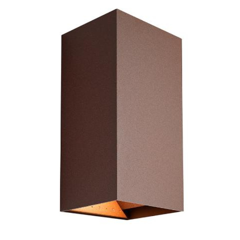 ΑΠΛΙΚΑ LED ΚΥΒΟΣ 2Χ10W 3CCT ΣΚΟΥΡΙΑ ΑΛΟΥΜΙΝΙΟΥ UP & DOWN