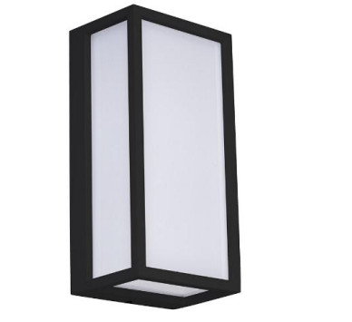 ΑΠΛΙΚΑ LED ΠΑΡΑΛΛΗΛΟΓΡΑΜΗ 10W 3CCT ΜΑΥΡΟ ΑΛΟΥΜΙΝΙΟΥ