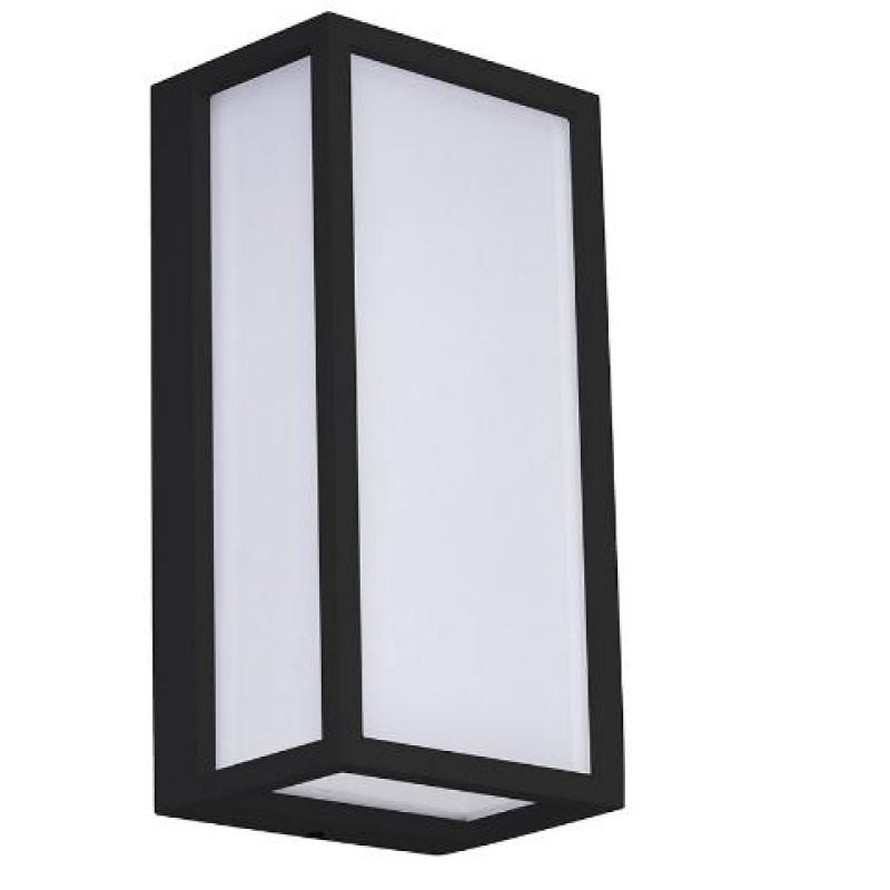 ΑΠΛΙΚΑ LED ΠΑΡΑΛΛΗΛΟΓΡΑΜΗ 10W 3CCT ΜΑΥΡΟ ΑΛΟΥΜΙΝΙΟΥ