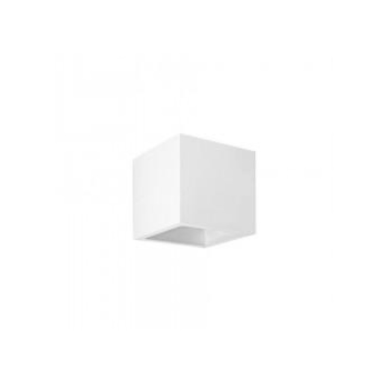 ΑΠΛΙΚΑ LED ΚΥΒΟΣ 2Χ5W ΛΕΥΚΟ 2CCT 3000-4000k ΑΛΟΥΜΙΝΙΟΥ UP & DOWN