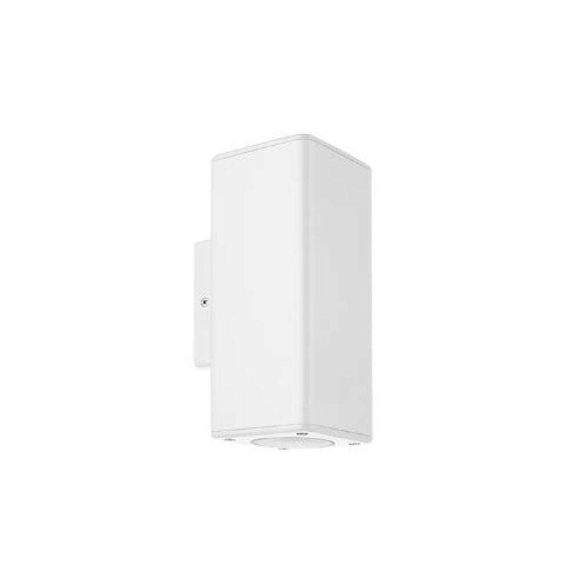 ΑΠΛΙΚΑ 2ΧGU10 UP & DOWN ΛΕΥΚΟ ΤΕΤΡΑΓΩΝΗ ΠΛΑΣΤΙΚΗ 76x76mm