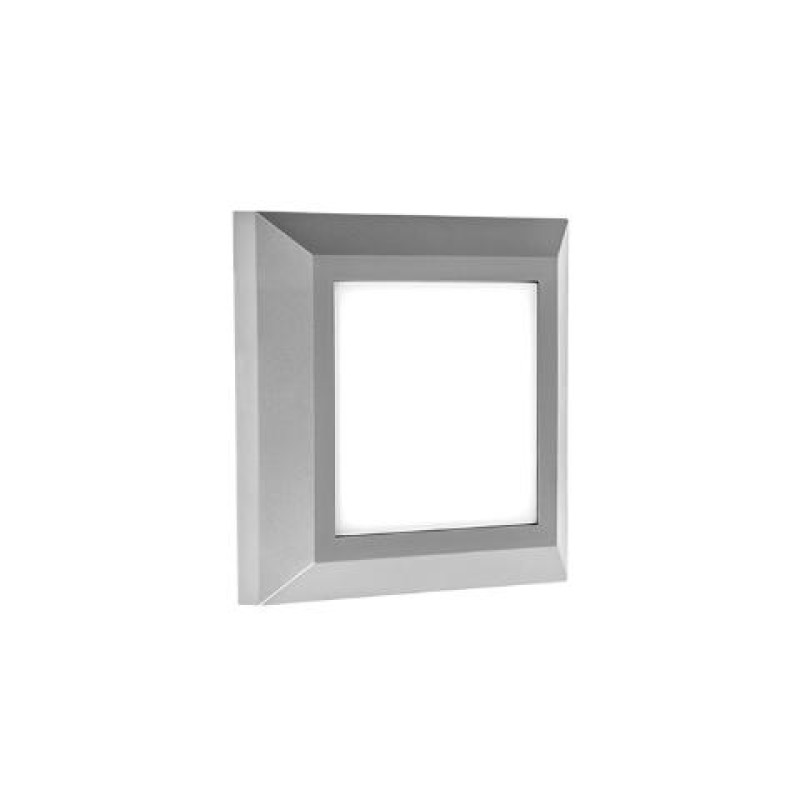 ΑΠΛΙΚΑ LED 4,3W 3000K ΤΕΤΡ ΓΚΡΙ
