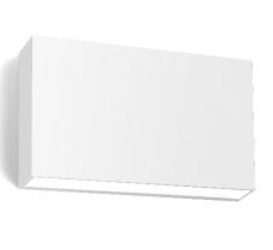 ΑΠΛΙΚΑ LED UP & DOWN 2x6W 3000k ΛΕΥΚΟ ΠΛΑΣΤΙΚΗ