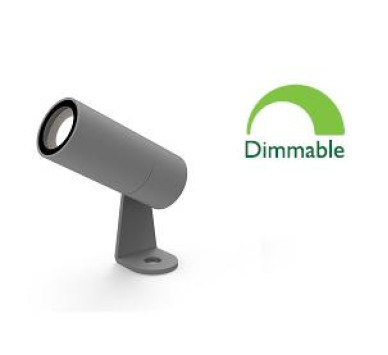 ΣΠΟΤ ΚΗΠΟΥ LED DIM 6W 3000K 24V ΓΚΡΙ ΑΛΟΥΜΙΝΙΟΥ