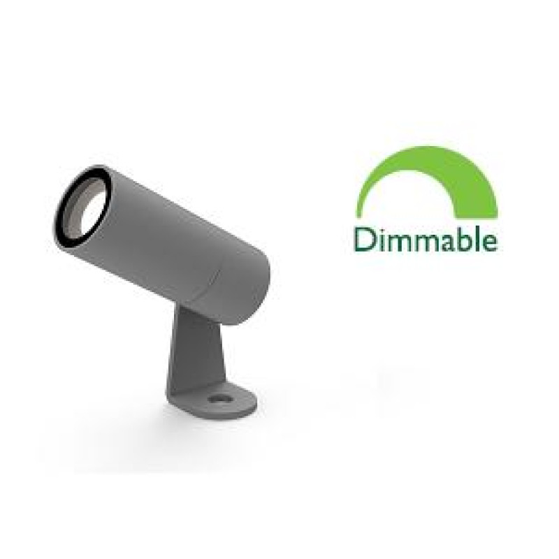 ΣΠΟΤ ΚΗΠΟΥ LED DIM 6W 3000K 24V ΓΚΡΙ ΑΛΟΥΜΙΝΙΟΥ