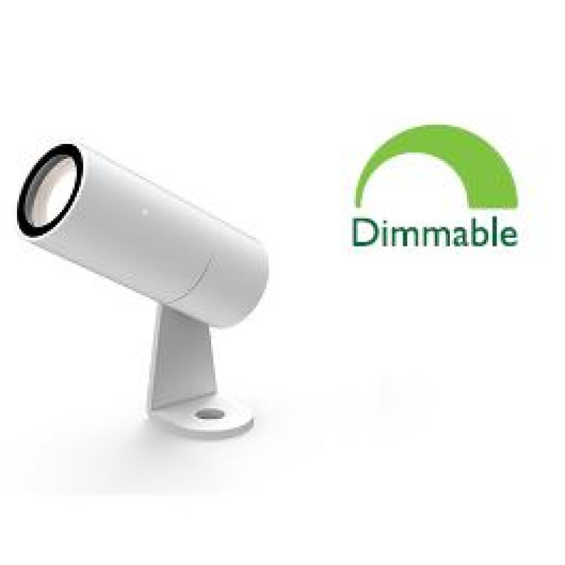 ΣΠΟΤ ΚΗΠΟΥ LED DIM 6W 3000K 24V ΛΕΥΚΟ ΑΛΟΥΜΙΝΙΟΥ