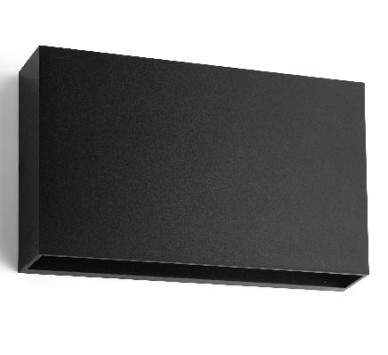 ΑΠΛΙΚΑ LED UP & DOWN 2x6W 4000k ΑΝΘΡΑΚΙ ΠΛΑΣΤΙΚΗ