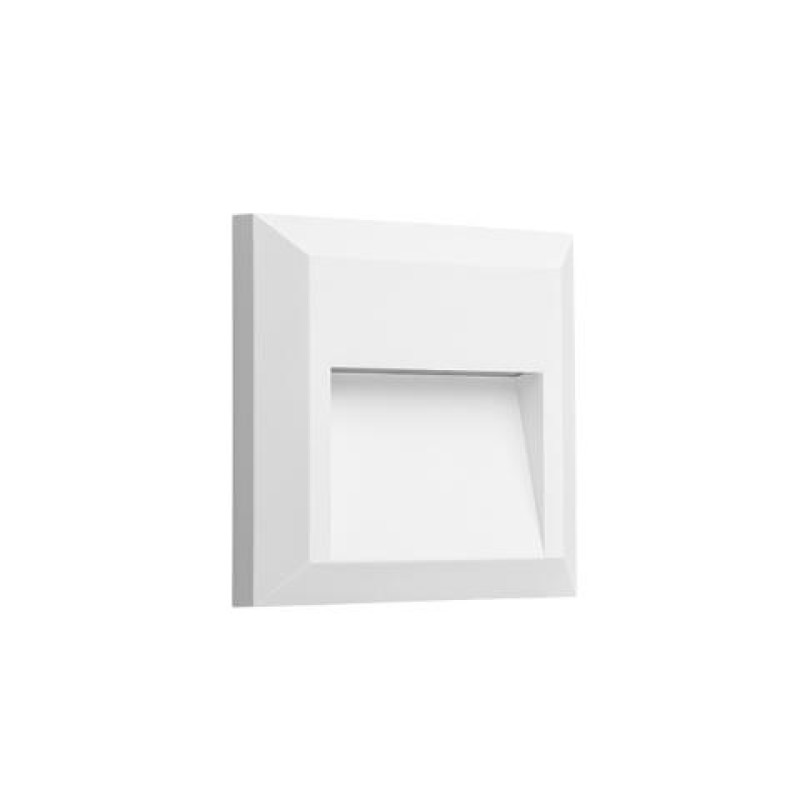 ΑΠΛΙΚΑ LED 2.1W 3CCT ΜΙΣΟ ΤΕΤΡΑΓΩΝΗ ΛΕΥΚΟ ΠΛΑΣΤΙΚΗ DOWN