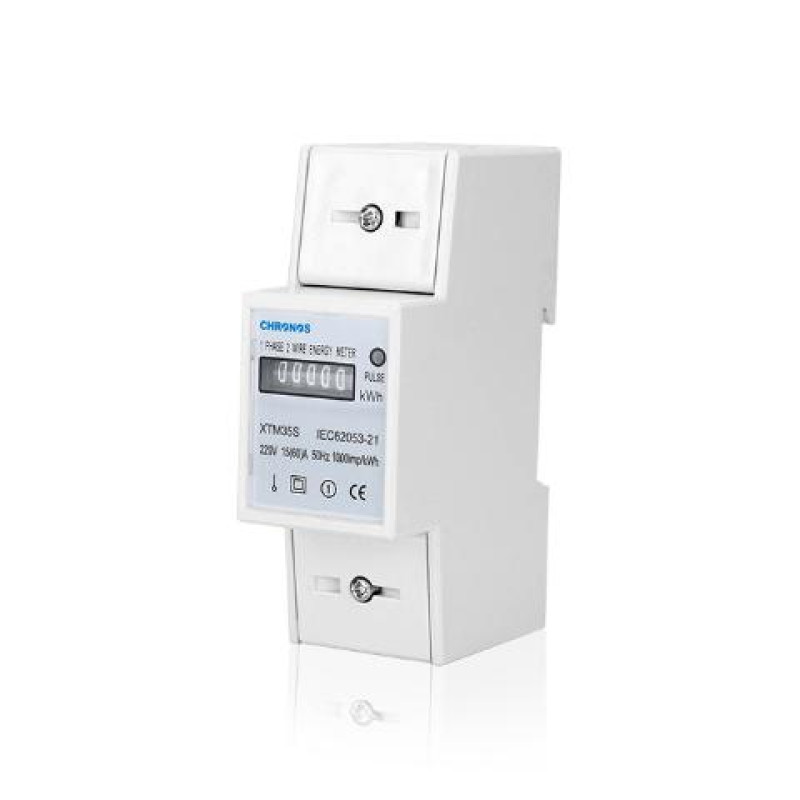 ΜΕΤΡΗΤΗΣ kWh ΡΑΓΑΣ 2Θ 1Φ ΑΝΑΛΟΓΙΚΟΣ CHRONOS  230V/10(60)A