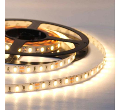 ΛΕΝΤΟΤΑΙΝΙΑ 12V ΙΡ68 60leds 14.4W/M ΘΕΡΜΟ&ΑΥΤ/ΤΟ 3Μ