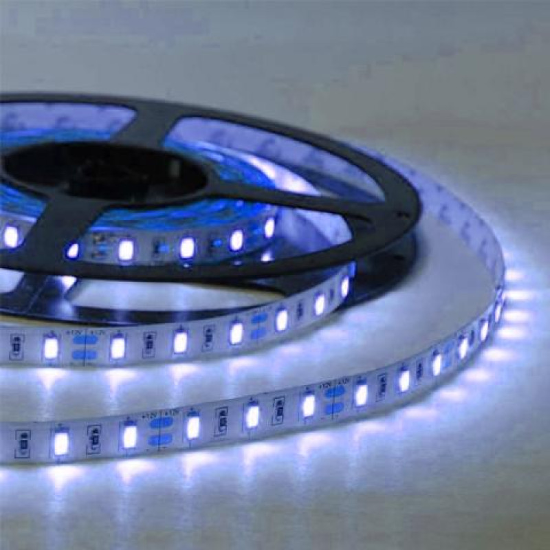 ΛΕΝΤΟΤΑΙΝΙΑ 12V IP20 60leds 4.8W ΜΠΛΕ ΜΕ ΑΥΤ/ΤΟ 3Μ