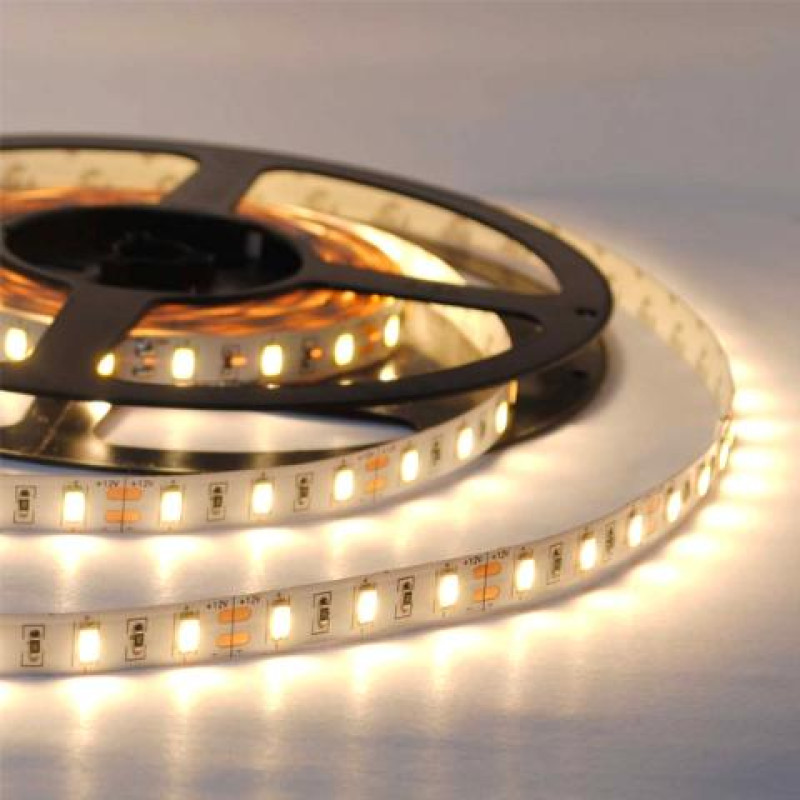 ΛΕΝΤΟΤΑΙΝΙΑ 12V IP44 120leds 9.6W ΘΕΡΜΟ ΜΕ ΑΥΤ/ΤΟ 3Μ