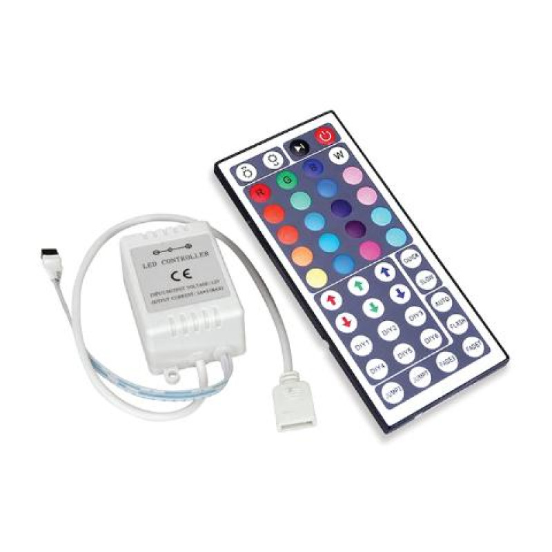 ΚΟΝΤΡΟΛ 44 KEYS 12V-24V DC ΓΙΑ RGB IR