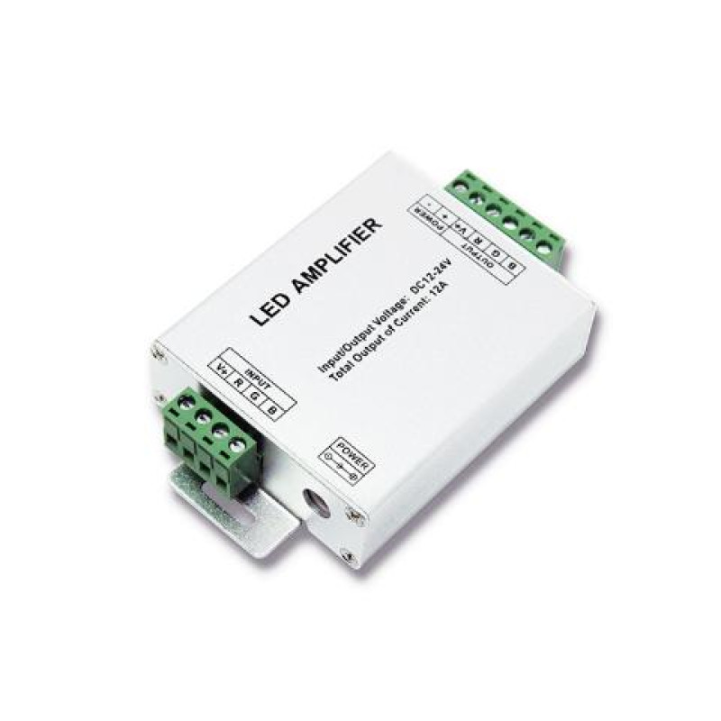 ΕΝΙΣΧΥΤΗΣ ΣΗΜΑΤΟΣ 12V-24V 24Α ΓΙΑ RGB