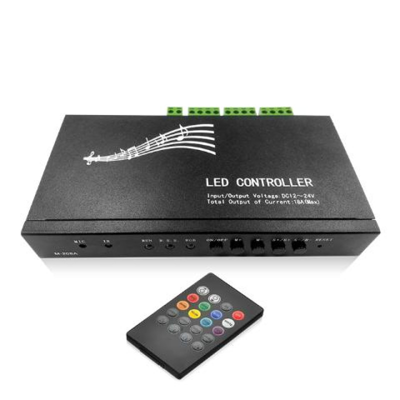 CONTROL MUSIC 20KEYS 12V-24V 18A IR