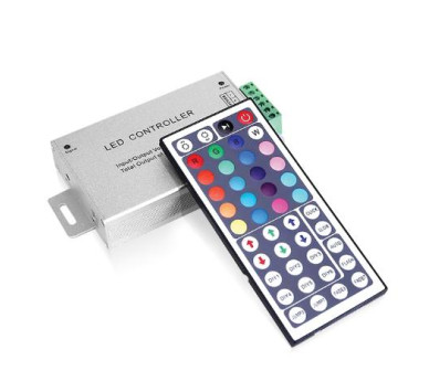 ΚΟΝΤΡΟΛ 44 KEYS 12V-24V DC ΓΙΑ RGB RF