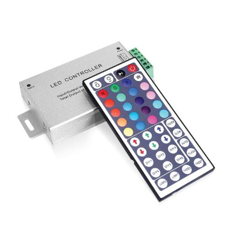 ΚΟΝΤΡΟΛ 44 KEYS 12V-24V DC ΓΙΑ RGB RF