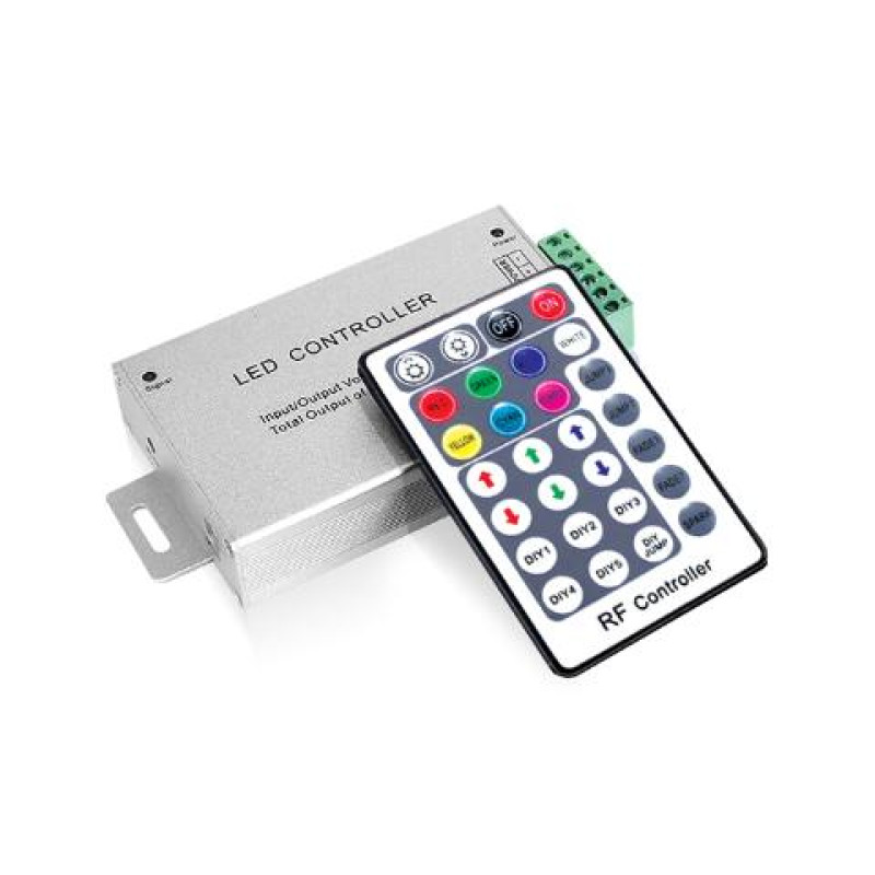 ΚΟΝΤΡΟΛ 28 KEYS 12V-24V DC ΓΙΑ RGB RF