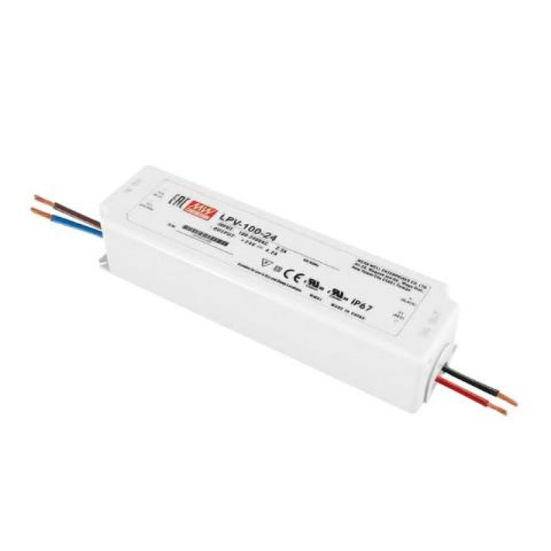 ΤΡΟΦΟΔΟΤΙΚΟ 24V 100W IP42 MEANWELL LPV