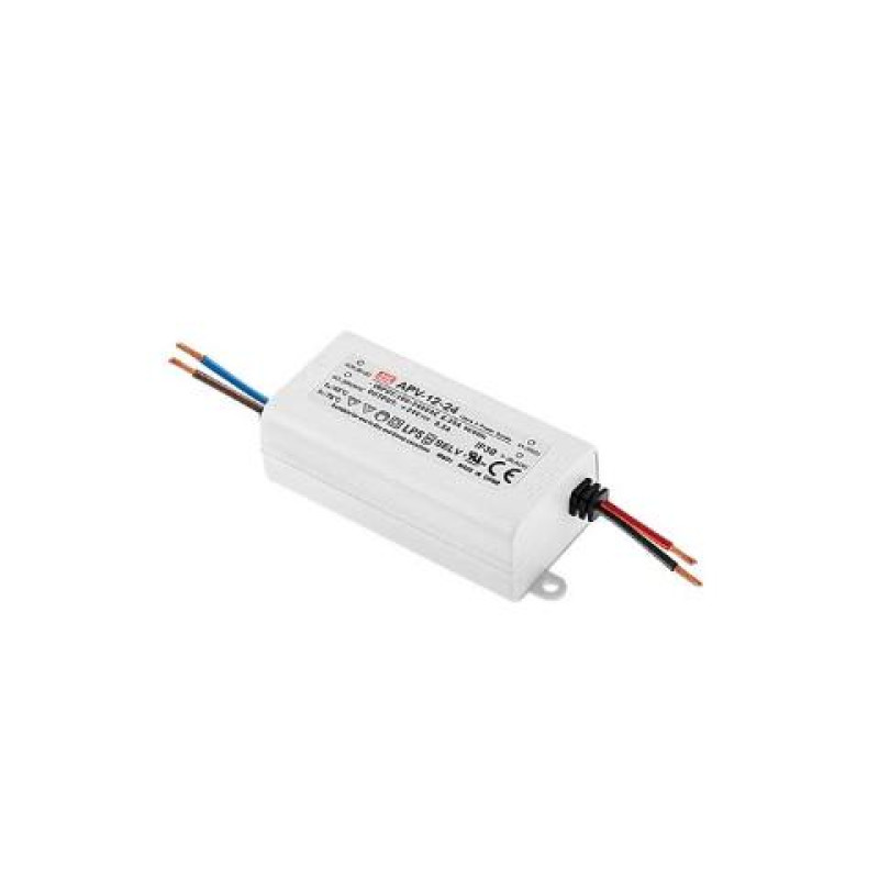 ΤΡΟΦΟΔΟΤΙΚΟ 24V 12W IP42 MEANWELL APV