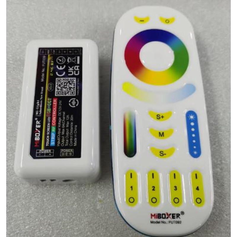 ΚΟΝΤΡΟΛ 24 KEYS 12V-24V DC ΓΙΑ RGB+3CCT RF