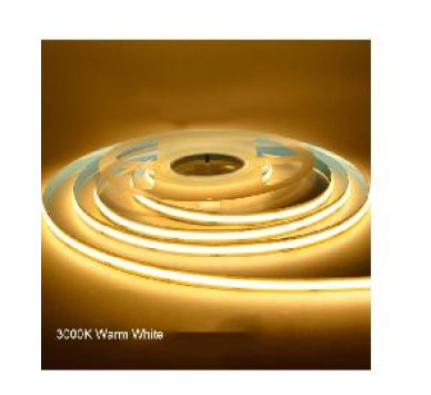 ΛΕΝΤΟΤΑΙΝΙΑ COB 24V IP20 12W 3000k ΜΕ ΑΥΤ/ΤΟ 3Μ 504 LED