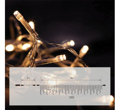 200L LED ΒΡΟΧΗ ΘΕΡΜΟ/ΔΙΑΦΑΝΟ ΕΠΕΚΤΕΙΝΟΜΕΝΗ 4Μ 2500k