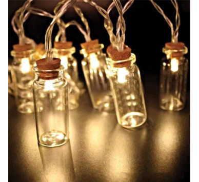 10L LED  BOTTLE WARMWHITE  ΣΥΝΔ 4.5V