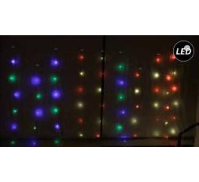 200LED RGB ΚΟΥΡΤΙΝΑ 2mX2m + remote