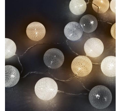 20L COTTON BALLS NIGHT ΜΠΑΤΑΡΙΑΣ 3ΑΑ 3000Κ