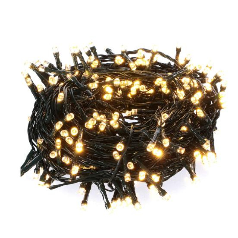 300 LED ΘΕΡΜΟ ΛΕΥΚΟ (30LED FLASH) IP44 ΣΥΝΔΕΟΜΕΝΟ