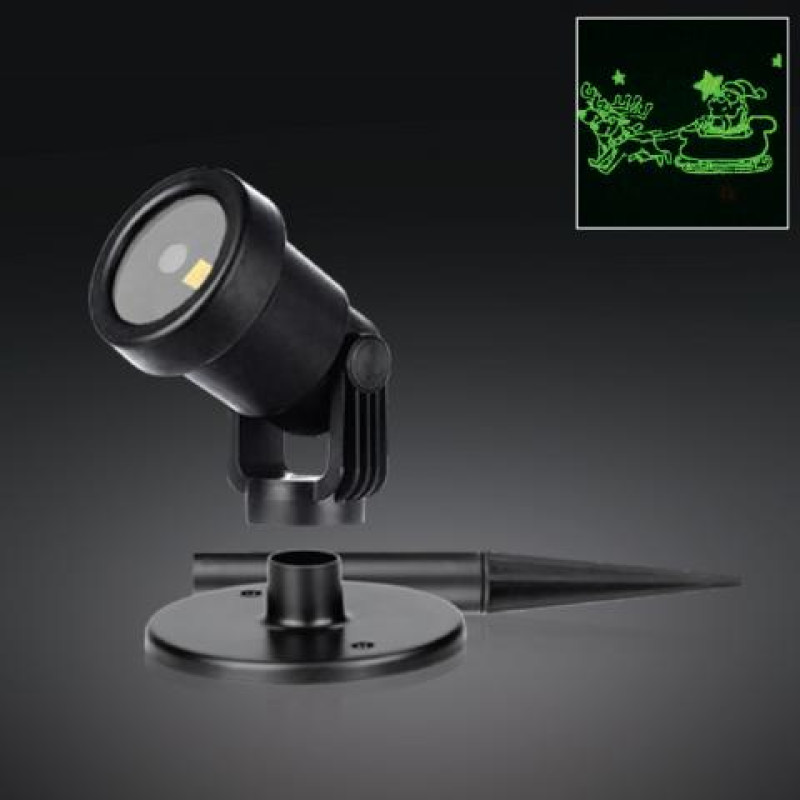 LASER PROJECTOR SANTA ΚΟΚ/ΠΡΑΣ &TIMER