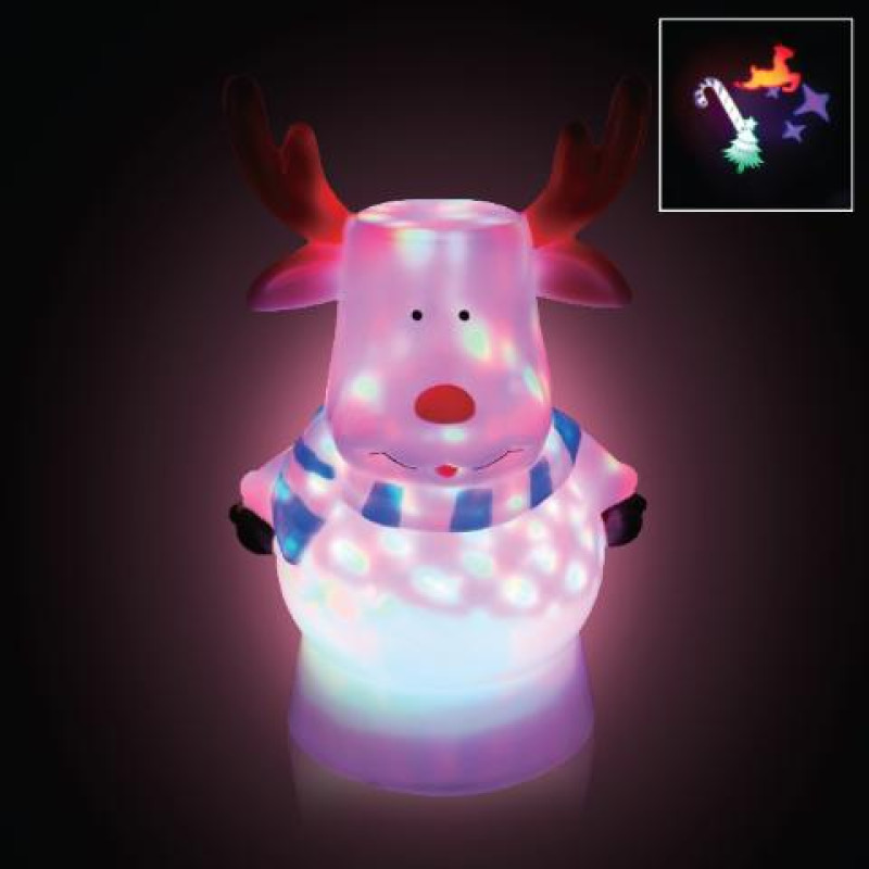 LED PROJECTOR ΤΑΡΑΝΔΟΣ USB/AAAbattery