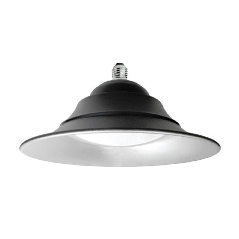 ΚΑΜΠΑΝΑ LED  Ε27  30W 3000K 3000LM ΜΑΥΡΗ Φ300