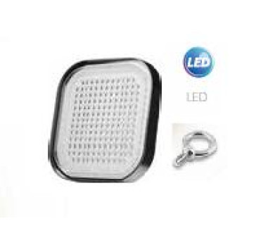 ΚΑΜΠΑΝΑ LED UFO 100W 4000K MΑΥΡΗ ΑΛΟΥΜΙΝΙΟΥ ΤΕΤΡΑΓΩΝΗ