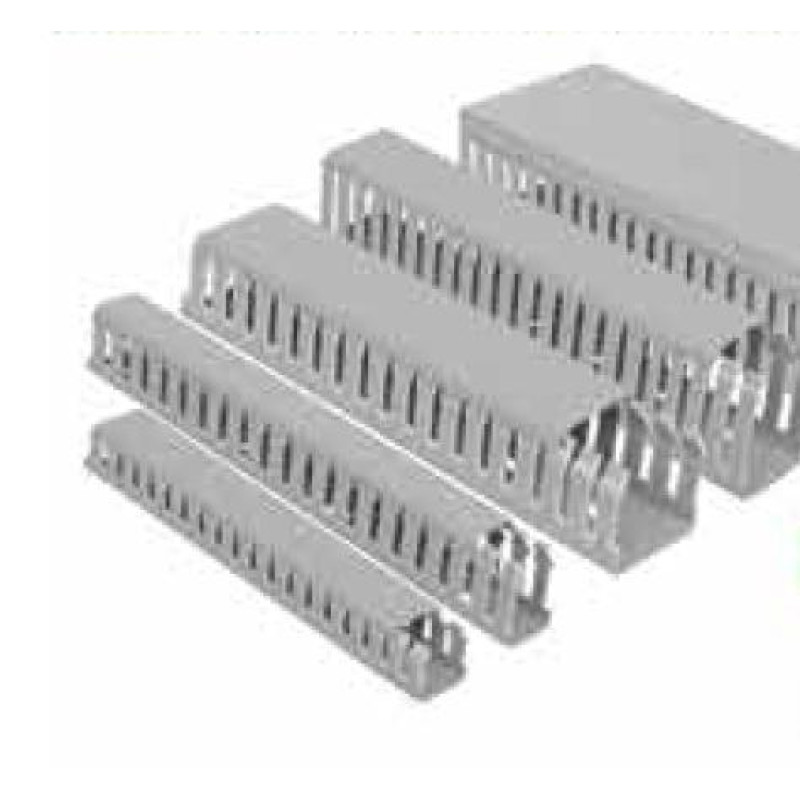 ΚΑΝΑΛΙ ΔΙΑΤΡΗΤΟ 25Χ40mm ΓΚΡΙ LINEME
