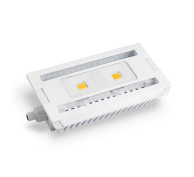 LED R7S ΔΙΑΦΑΝΗ 118mm 9W 2800k 600LM 180D MEGAMAN