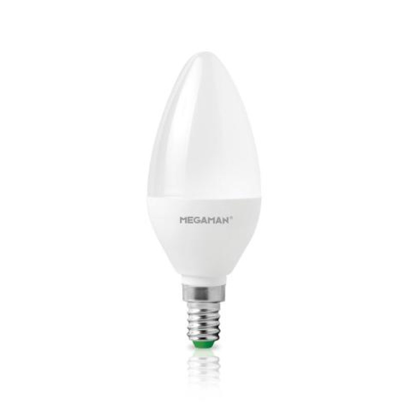 LED C40 DIM to WARM ΚΕΡΙ ΜΑΤ 5W E14 1800k-2800k 470LM 330D MEGAMAN