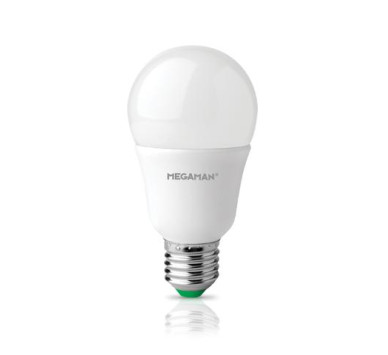 LED DIM to WARM Α60 ΜΑΤ 10.5W E27 1800k-2800k 810LM 330D MEGAMAN
