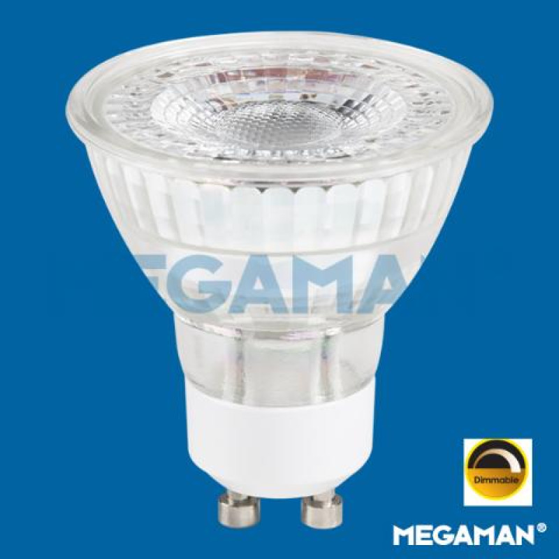 LED REFLECTOR DIMABLE PAR16 4.5W GU10 2800K 360LM 36D MEGAMAN