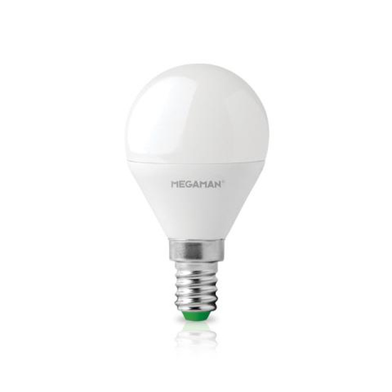LED G45 ΣΦΑΙΡΙΚΟ ΜΑΤ 2.9W E14 6500k 250LM 330D MEGAMAN