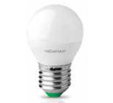 LED G45 ΣΦΑΙΡΙΚΟ ΜΑΤ 3W E27 2800k 250LM 330D MEGAMAN