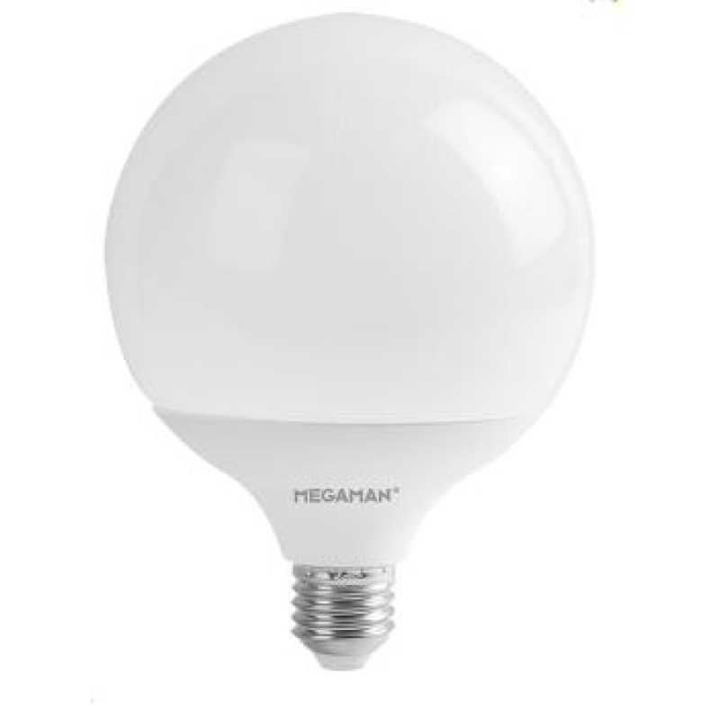 LED G120 ΓΛΟΜΠΟ ΜΑΤ Ε27 17W 2700k 1500LM 330D MEGAMAN