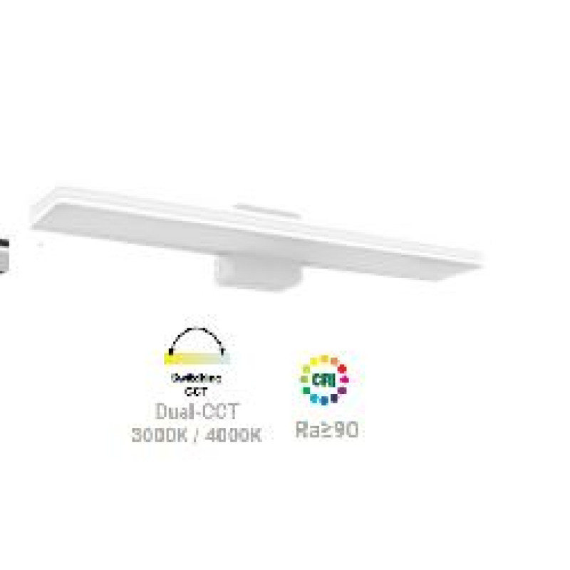 ΦΩΤΙΣΤΙΚΟ ΠΙΝΑΚΩΝ LED 24W 3/4000k 1800l IP44 60cm ΛΕΥΚΟ MARS