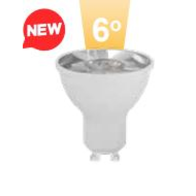 LED REFLECTOR DIMMABLE PAR16 5W GU10 2700k 410L 6D MEGAMAN