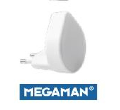 LED ΦΩΤΙΣΤΙΚΟ ΝΥΚΤΟΣ ΣΤΡΟΓΓΥΛΟ 0.2W 3000K EU-PIN 3LM MEGAMAN