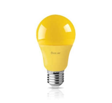 LED ΕΝΤΟΜΩΝ ΚΙΤΡΙΝΗ Α60 8W 330 ΦOSME